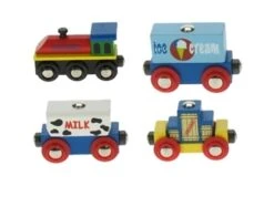 BigJigs BJT181 Goederentrein 7 BigJigs BJT181 Goederentrein -Speelwereld Winkel goederentrein bigjigs bjt181 17