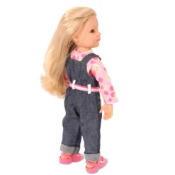 Gotz Poppen Kledingset Denim Tuinbroek -Speelwereld Winkel gotz 3402191 kledingset tuinbroek 2