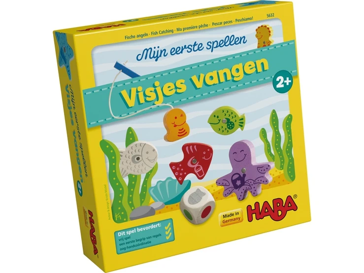 HABA Mijn Eerste Spellen Visjes Vangen Kinderspel 4 HABA Mijn Eerste Spellen Visjes Vangen Kinderspel - Afbeelding 2