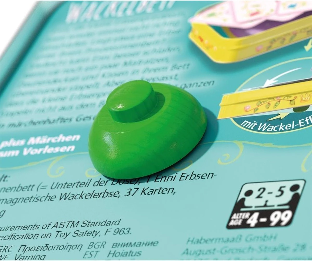 HABA Prinses Op De Erwt Wiebelbedkinderspel 6 HABA Prinses Op De Erwt Wiebelbedkinderspel - Afbeelding 4