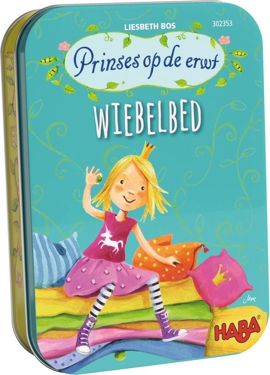 HABA Prinses Op De Erwt Wiebelbedkinderspel 3 HABA Prinses Op De Erwt Wiebelbedkinderspel