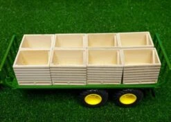 Houten Aardappelkisten (6 Stuks) 1 : 32 -Speelwereld Winkel houten aardappelkist kidsglobe 610611 3