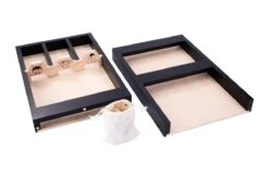 Houten Sjoelbak Junior Mini Sjoelbak 2dlg Black 13 Houten Sjoelbak Junior Mini Sjoelbak 2dlg Black -Speelwereld Winkel houten sjoelbak mini thema dieren 2 delige sjoelbak black 3