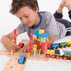 BigJigs BJT226 Rail & Road Seinhuisje 7 BigJigs BJT226 Rail & Road Seinhuisje -Speelwereld Winkel houtentrein bigjigs signaalhuis overweg bigjigs bjt226 1 1