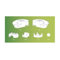 Hubelino Knikkerbaan Uitbreidingsset Baanelementen 33-delig -Speelwereld Winkel hubelino knikkerbaan uitbreidingsset 33 delig 420152 2