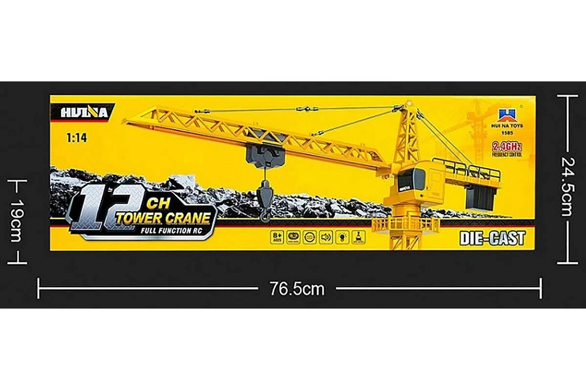 Huina RC Torenkraan Met Accupack Ni-MH 6 Huina RC Torenkraan Met Accupack Ni-MH - Afbeelding 4