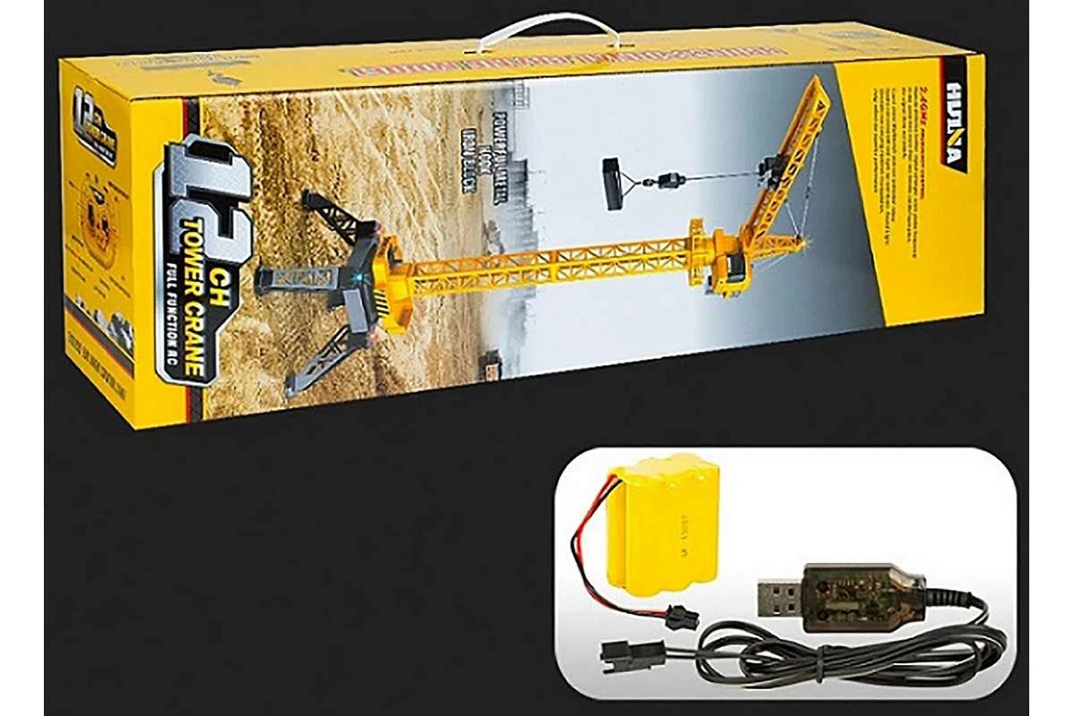 Huina RC Torenkraan Met Accupack Ni-MH 7 Huina RC Torenkraan Met Accupack Ni-MH - Afbeelding 5