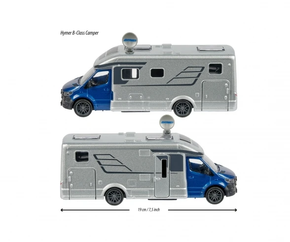 Majorette Hymer B-Class Camper Semi-integraal 5 Majorette Hymer B-Class Camper Semi-integraal - Afbeelding 3