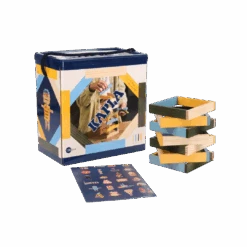 Kapla BA120BJV 120 Ton Licht En Donkerblauw Geel En Groen