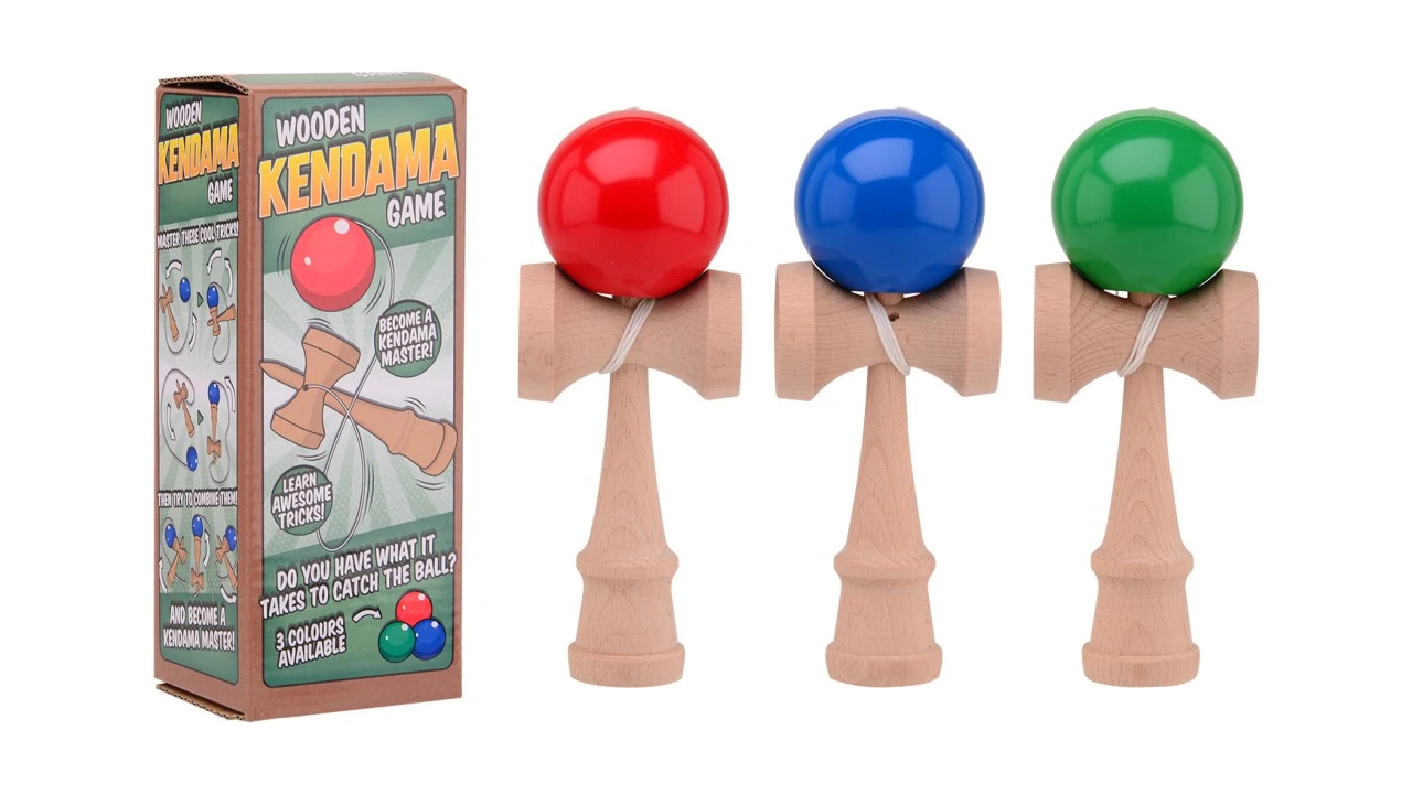 Kendama Hout Behendigheidsspel 3 Kendama Hout Behendigheidsspel