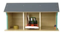 Kidsglobe Tractorloods Machineloods 2 Voertuigen -Speelwereld Winkel kidsglobe 610193 tractorloods groot