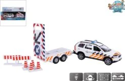 Kidsglobe Politie Auto Volvo XC90 Met Aktiewagen En Accessoires