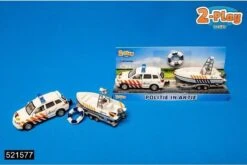 Kidsglobe 521577 Politieauto Mitsubishi Met Trailer En Boot Incl Accessoires -Speelwereld Winkel kidsglobe 521577 politieauto incl boot en trailer. 4