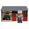 Kidsglobe 610816 Tractor Werkplaats Met BergingSchaal 1:32 1 Kidsglobe 610816 Tractor Werkplaats Met BergingSchaal 1:32 -Speelwereld Winkel kidsglobe 610816 werkplaats met berging deur rood 1