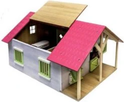 Kidsglobe Paardenstal Met 4 Boxen En Berging Rose/Wit 12 Kidsglobe Paardenstal Met 4 Boxen En Berging Rose/Wit -Speelwereld Winkel kidsglobe paardenstal hoekmodel 8713219362167 wit roze