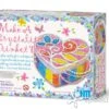4M Hobby- En Knutseldoos – Sieradendoosje Maken “Make A Crystalite Trinket Box” -Speelwereld Winkel knutseldoos sieraden doosje 4m 5602712