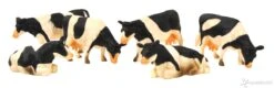 Kidsglobe Zwartbont Koeien Set Van 6 Stuks -Speelwereld Winkel koeien kidsglobe 57.0009 1 1