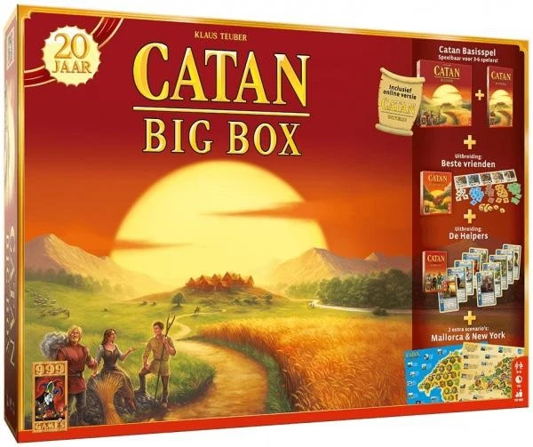 Kolonisten Van Catan Big Box Jubileumeditie Bordspel 3 Kolonisten Van Catan Big Box Jubileumeditie Bordspel