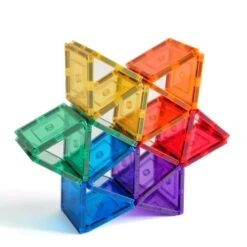 Magnetic Tiles SquarePack 36 LearnGrowToys Magnetisch Speelgoed -Speelwereld Winkel learn and grow magnetic tiles vierkant 36 stuks magnetisch speelgoed 2