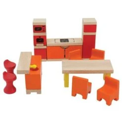 Meubelset Leefkeuken -Speelwereld Winkel leefkeuken poppenhuis pintoy 12554 1