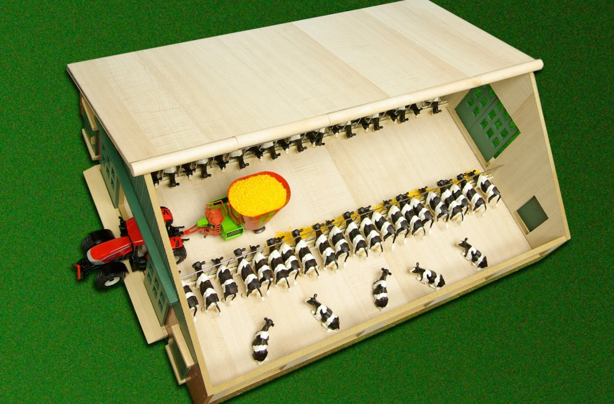 Kidsglobe Loopstal Koeienstal 1 : 32 5 Kidsglobe Loopstal Koeienstal 1 : 32 - Afbeelding 3