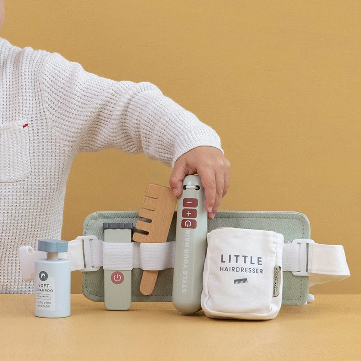 Little Dutch LD7066 Kappersset FSC Hout 5 Little Dutch LD7066 Kappersset FSC Hout - Afbeelding 3