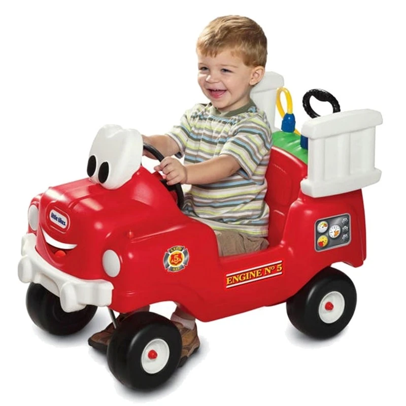 Little Tikes Cozy Coupe Truck Brandweer Loopauto 5 Little Tikes Cozy Coupe Truck Brandweer Loopauto - Afbeelding 3
