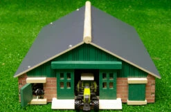 Kidsglobe Ligboxenstal Koeienstal 1 : 87 -Speelwereld Winkel loopstal kidsglobe 610492 3