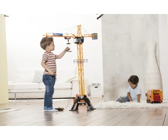 Mega Hijskraan Torenkraan 120 Cm Met Accessoires Simba-Dickie 4 Mega Hijskraan Torenkraan 120 Cm Met Accessoires Simba-Dickie - Afbeelding 2