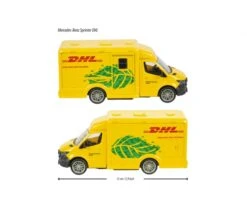 Majorette Mercedes Benz Sprinter DHL Auto -Speelwereld Winkel mercedes benz sprinter dhl majorette 213742000 2