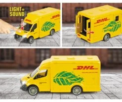 Majorette Mercedes Benz Sprinter DHL Auto -Speelwereld Winkel mercedes benz sprinter dhl majorette 213742000 4