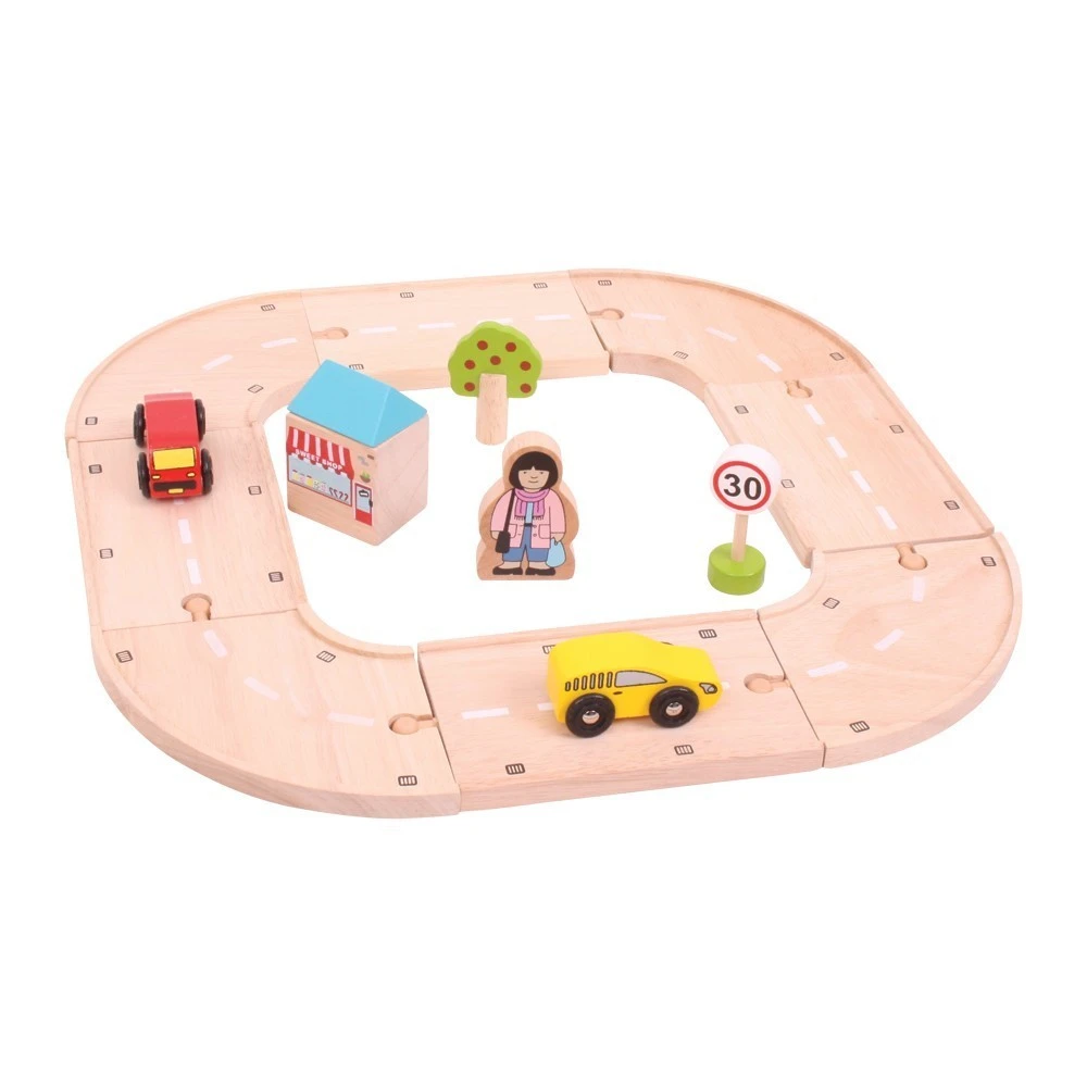 BigJigs BJT030 Mijn Eerste Rijweg 3 BigJigs BJT030 Mijn Eerste Rijweg