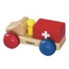 Houten Mini-Ambulance Fagus 1 Houten Mini-Ambulance Fagus -Speelwereld Winkel mini ambulance fagus 12 04