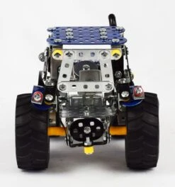 Tronico Mini New Holland T4 Met Aanhangwagen – 1 : 32 -Speelwereld Winkel new holland t4 met aanhanger tronico mini 10056 3