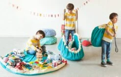 Opbergzak En Speelkleed 2 – In – 1 – Play&Go Zigzag Blue 12 Opbergzak En Speelkleed 2 – In – 1 – Play&Go Zigzag Blue -Speelwereld Winkel opbergzak speelmat play go 1