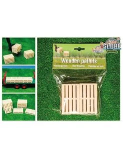 Houten Pallets Kidsglobe Schaal-1:16 -Speelwereld Winkel pallets kidsglobe 610023 1 1