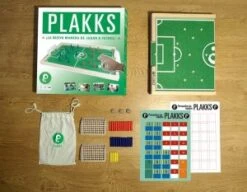 Plakks Tafel Voetbalspel Paaltjesvoetbal -Speelwereld Winkel plakks mini voetbalspel houten tafel voetbalspel paaltjes voetbalspel 1