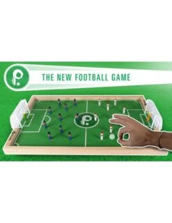 Plakks Tafel Voetbalspel Paaltjesvoetbal -Speelwereld Winkel plakks mini voetbalspel houten tafel voetbalspel paaltjes voetbalspel grassfield 1