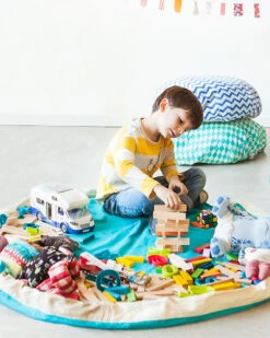 Opbergzak En Speelkleed 2 – In – 1 – Play&Go Zigzag Blue 13 Opbergzak En Speelkleed 2 – In – 1 – Play&Go Zigzag Blue -Speelwereld Winkel play go opbergzak 2 1