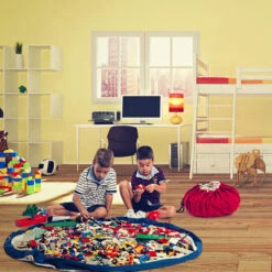 Opbergzak En Speelkleed 2 – In – 1 – Play&Go Zigzag Blue 14 Opbergzak En Speelkleed 2 – In – 1 – Play&Go Zigzag Blue -Speelwereld Winkel play go opbergzak 3 1