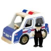 Houten Politie-auto Pintoy -Speelwereld Winkel politie auto pintoy 10585