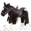 Pony Zwart Gotz Schofthoogte-37-cm. -Speelwereld Winkel pony zwart gotz 3402783