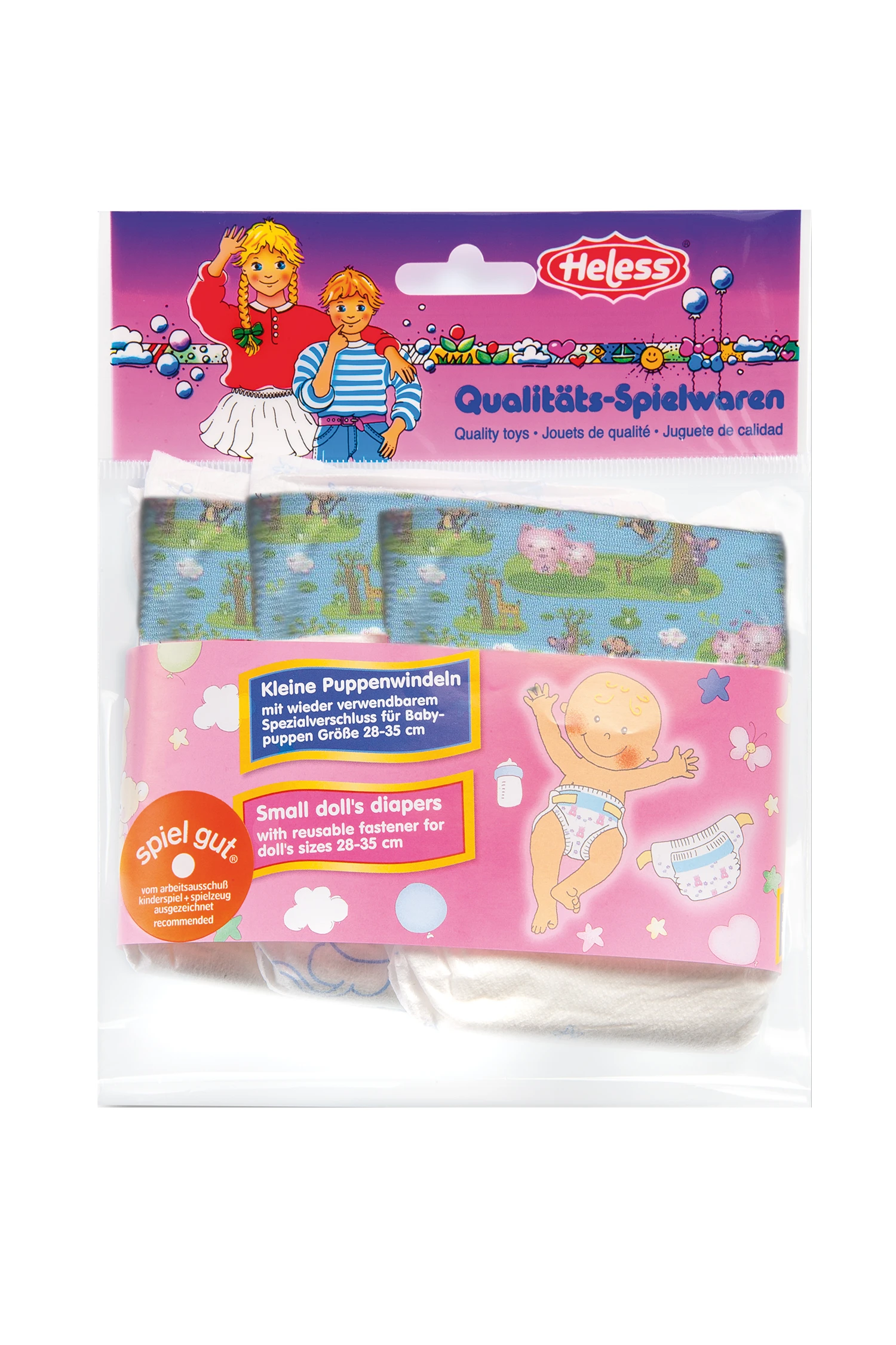 Poppenluiers 3 Stuks Mt. 28 – 35 Cm. 4 Poppenluiers 3 Stuks Mt. 28 – 35 Cm. - Afbeelding 2