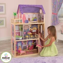Poppenhuis / Barbiehuis Kayla -Speelwereld Winkel poppenhuis barbiehuis kayla kidkraft 65092 4