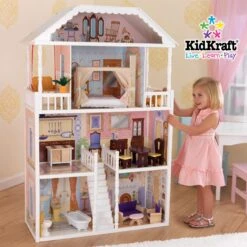 Poppenhuis / Barbiehuis Savannah -Speelwereld Winkel poppenhuis barbiehuis kidkraft 65023 savannah 6