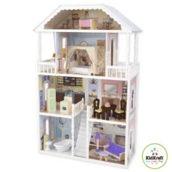 Uitgelichte producten -Speelwereld Winkel poppenhuis barbiehuis kidkraft 65023 savannah scaled 2