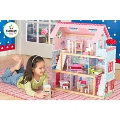 Poppenhuis Chelsea -Speelwereld Winkel poppenhuis chelsea kidkraft 65054 5