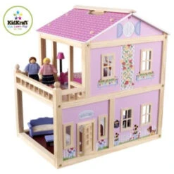 Poppenhuis Country Lane -Speelwereld Winkel poppenhuis country lane kidkraft 65186 1 1