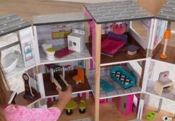 Poppenhuis Modern Deluxe Herenhuis -Speelwereld Winkel poppenhuis kidkraft 65883 modern deluxe herenhuis 2