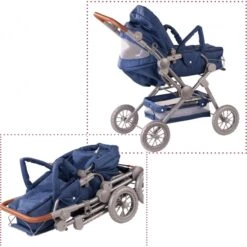Poppenwagen Gotz Denim 9 Poppenwagen Gotz Denim -Speelwereld Winkel poppenwagen gotz denim 2